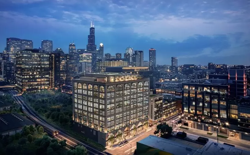 345 North Morgan Street rendering Chicago Sterling Bay