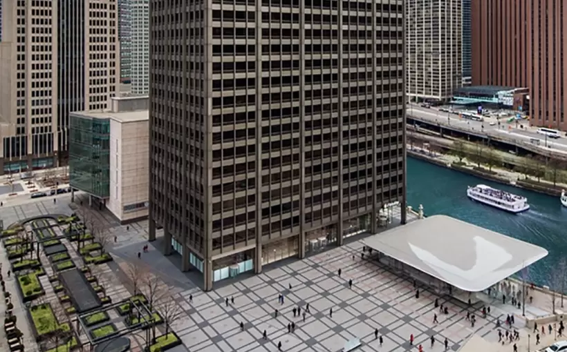 401 N Michigan Ave office building Chicago Zeller