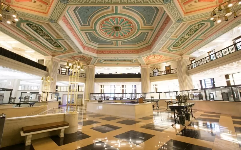 Bridgeview Bank Chicago historic interior