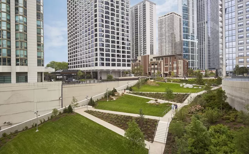 Chicago Cascade Park credit Dave Burk