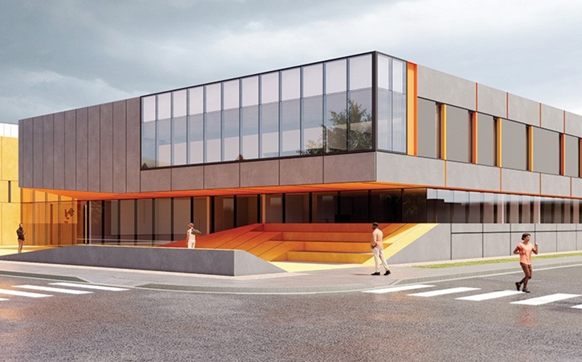 Chicago Fire FC youth training facility North Austin Chicago rendering