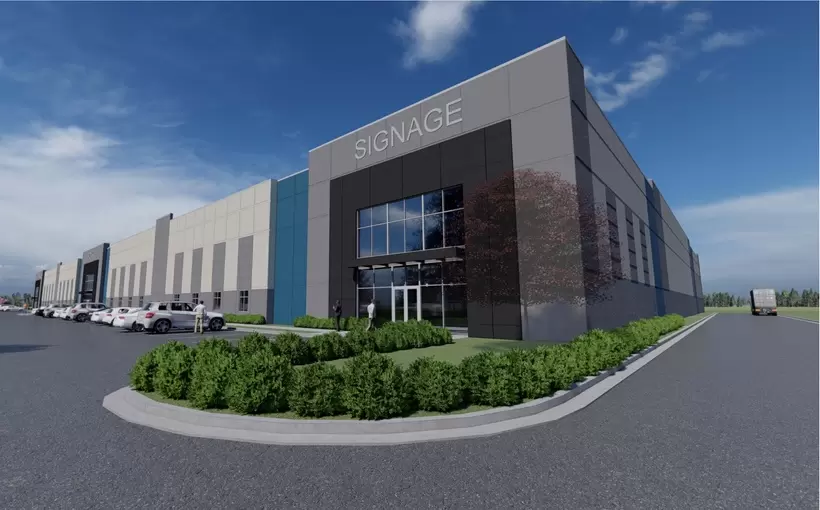 Chicago Zachary Distribution Center rendering Maple Grove MN
