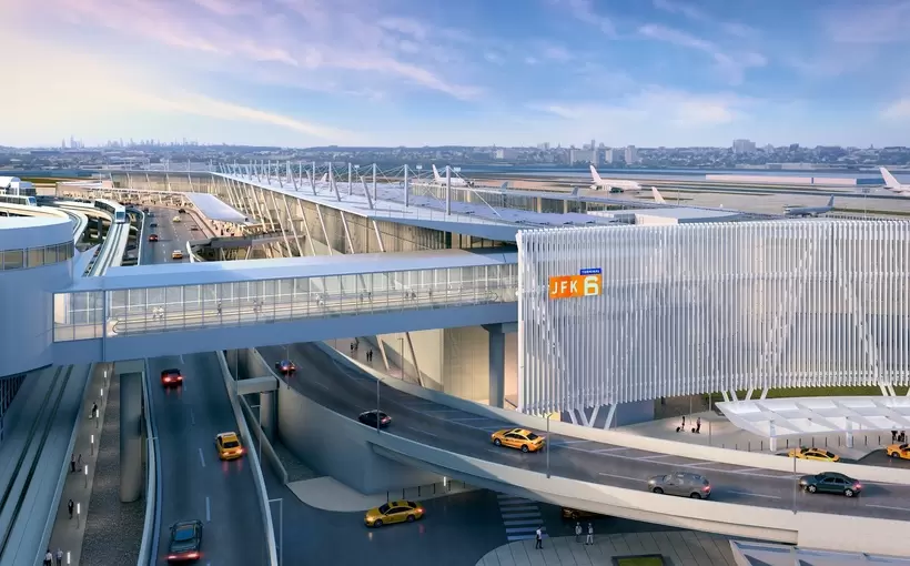 New Yok JFK Airport Terminal 6 rendering