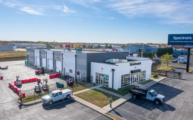 Herc Rentals industrial service facility St. Peters MO