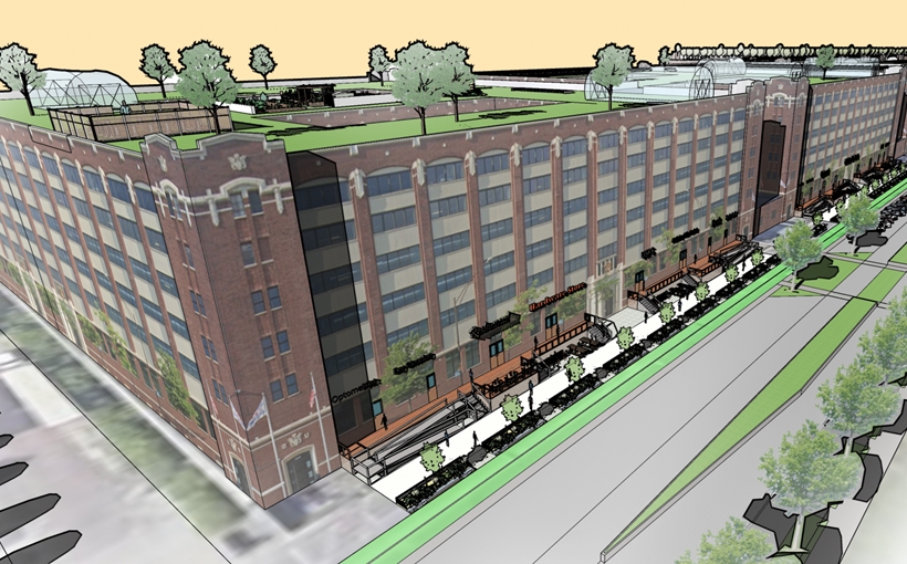 McKinley Mills rendering Chicago Department of Planning and Development