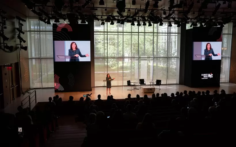 Governor Hochul opening remarks at Climate Week NYC September 2021 green transmission lines