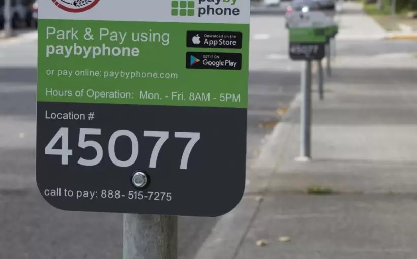 PayByPhone Parking App