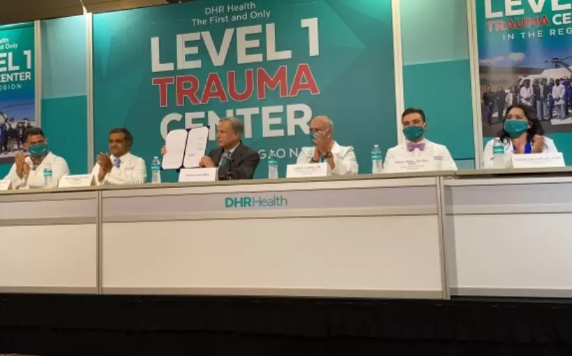 DHR Health's Level 1 Trauma Center