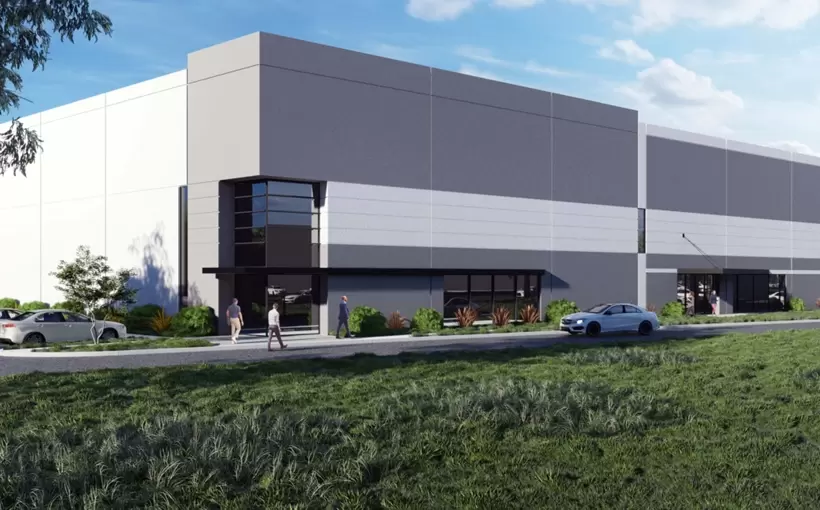 Redstone Industrial rendering Manassas VA Matan Companies