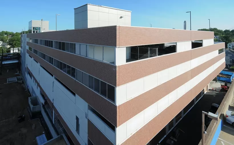 Virginia Hospital Center Garage exterior Courtesy Skanska