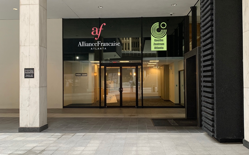Office of Alliance Francaise in Peachtree Center, Atlanta