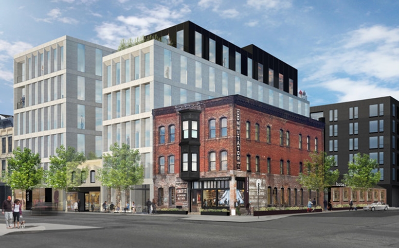Chicago Commutator LLC hotel project rendering Minneapolis
