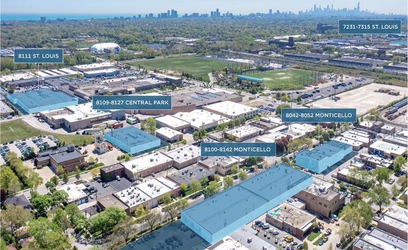 Greenstone flex-industrial portfolio Skokie IL