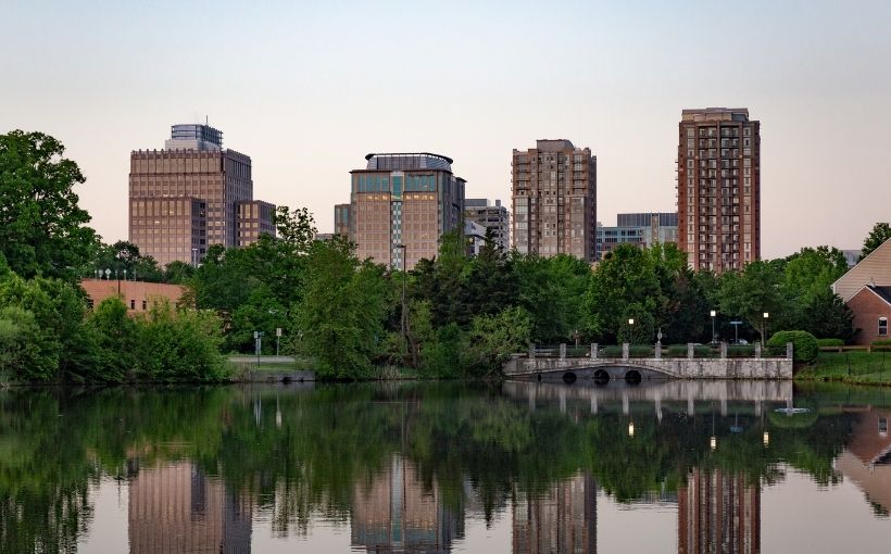 Fairfax, VA skyline
