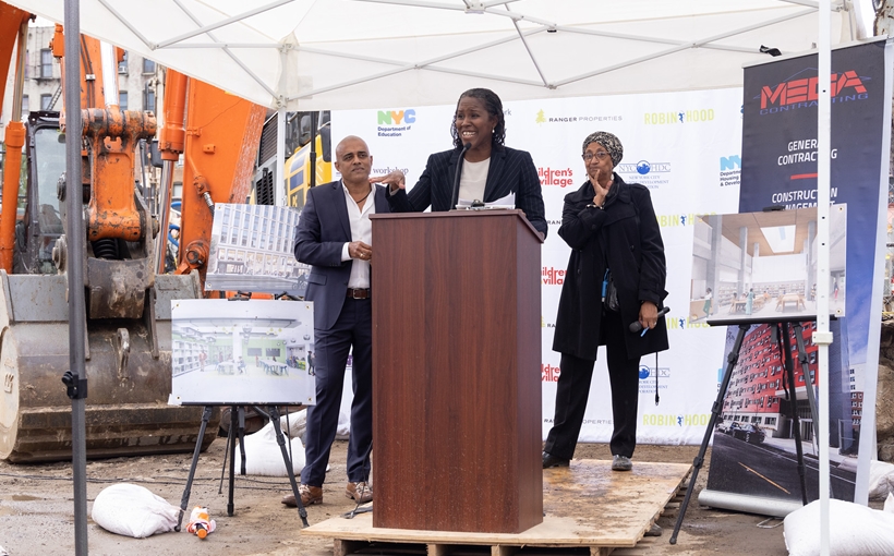 New York Inwood groundbreaking affordable housing September 2021