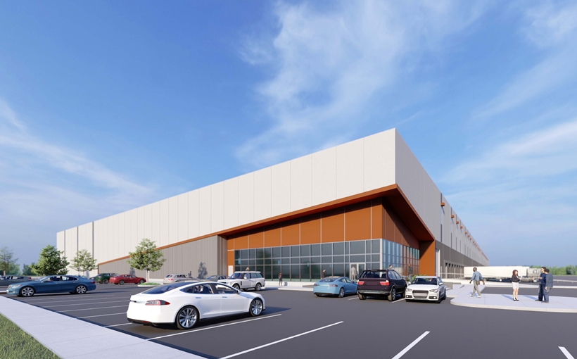 Eastampton NJ warehouse Rendering Rockefeller Group