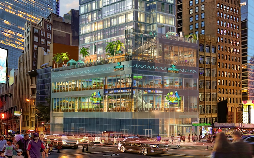 Margaritaville Resort Times Square rendering The McBride Company