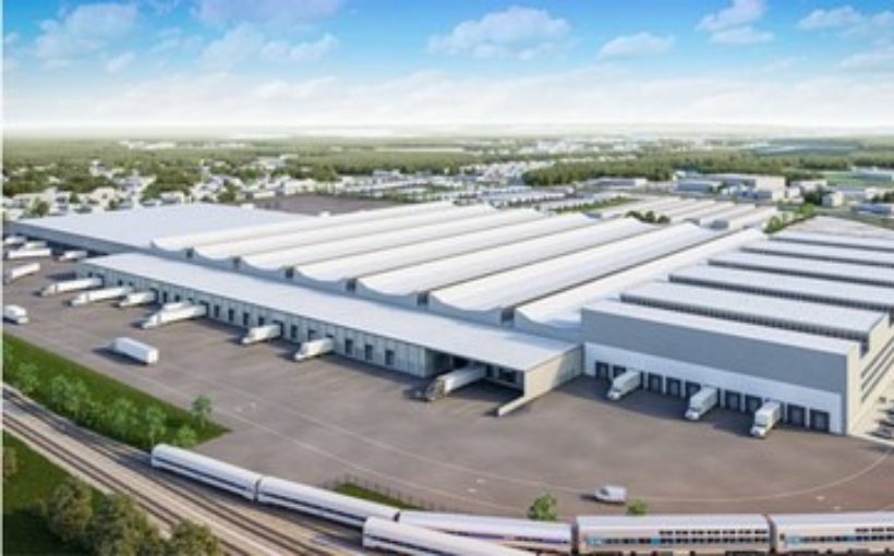 Rendering of Reich Brothers Aviation Station in Middle River, MD