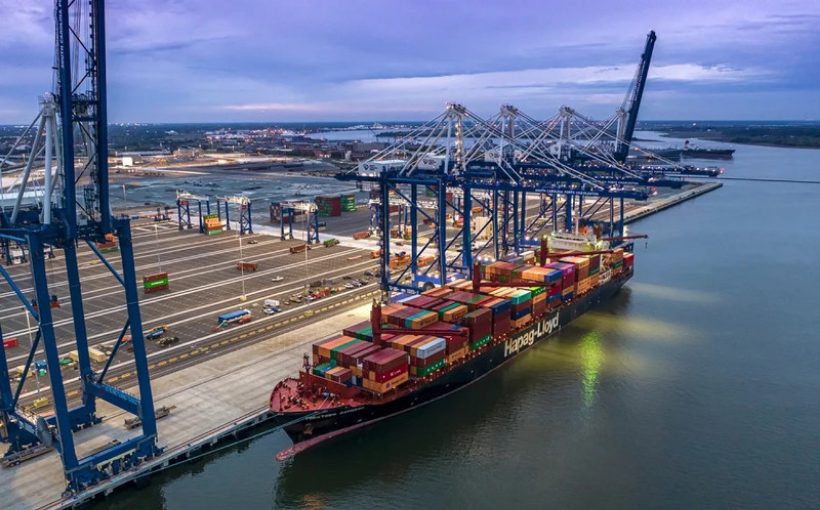 SC Port's Hugh K. Leatherman Terminal in North Charleston, SC