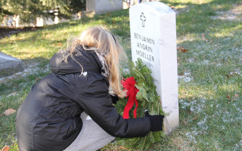 Wreaths Across America wreath-laying ceremony