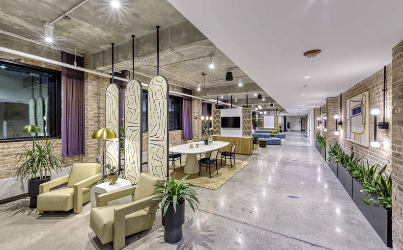 111 N Canal Street lobby JC Anderson Chicago