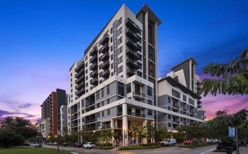 Walker & Dunlop completed the sale of EON Squared apartments in Fort Lauderdale, FL for $226.5 million