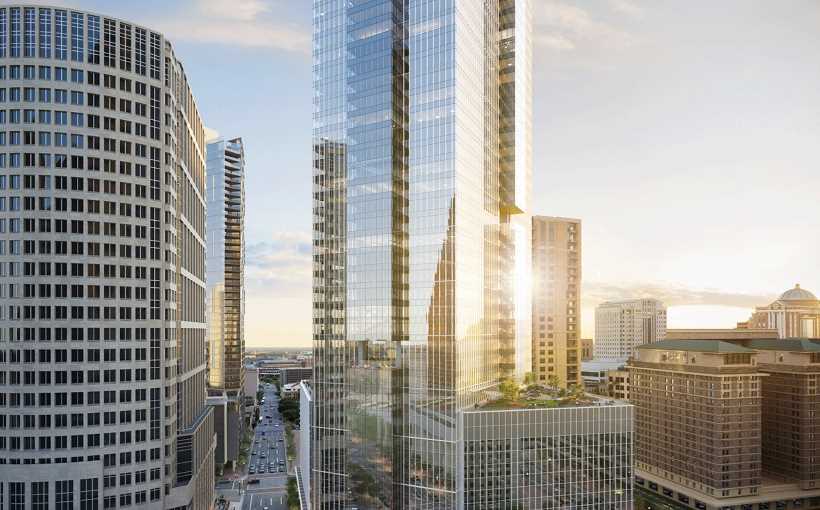 Texas Tower Exemplifies the Office Building of the Future