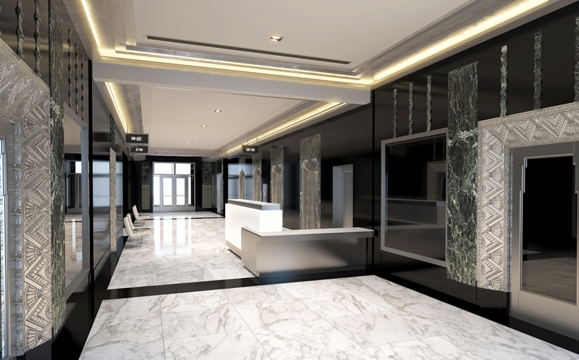 116 John Street lobby Lower Manhattan