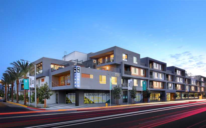 Property sales such as the 4168-million deal for Amplifi in Fullerton, CA contributed to multifamily's banner year