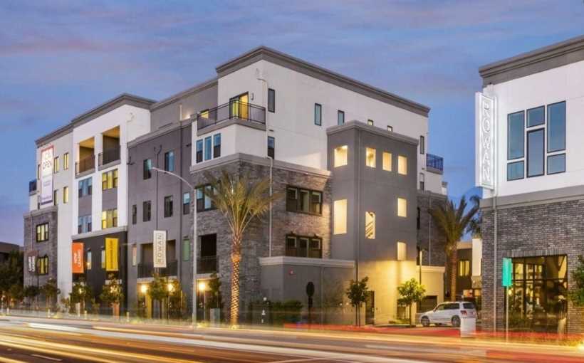 The 126-unit Rowan Apartments was completed in 2021