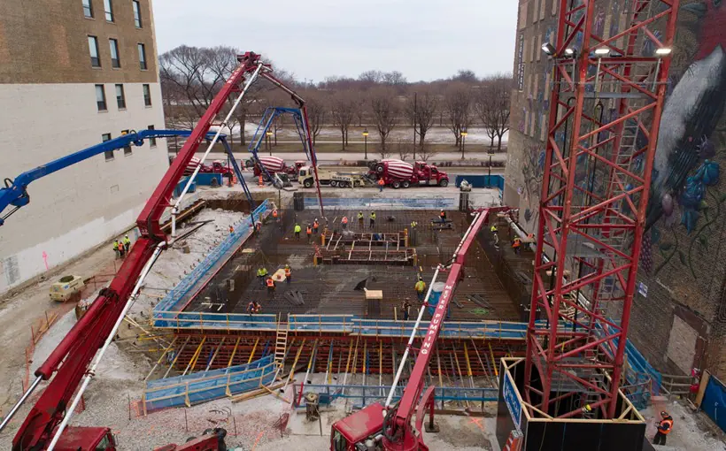 McHugh Concrete has poured concrete for eight of Chicago's 10 tallest concrete buildings