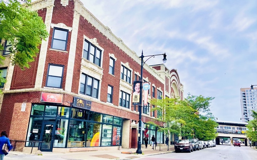 Howard Theater Building Rogers Park Chicago