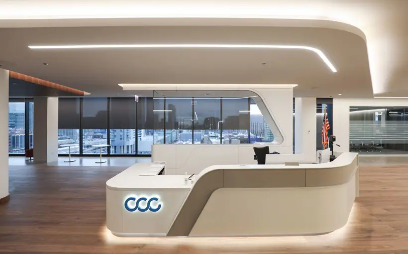 Skender recently completed a headquarters buildout for CCC Intelligent Solutions in the Fulton Market District
