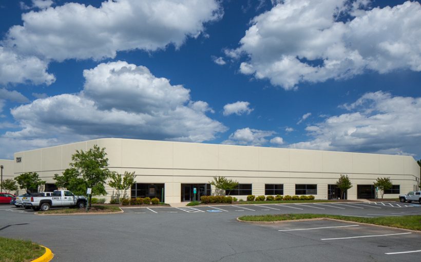 Industrial building on Coppermine Drive in Manassas, VA