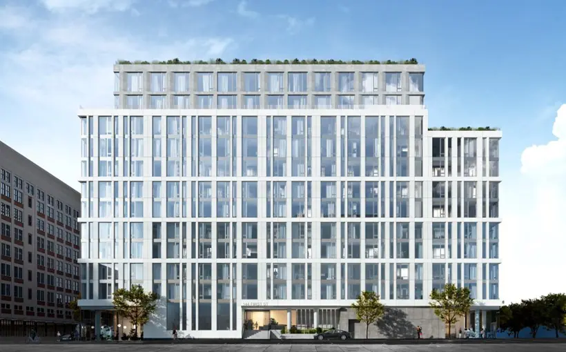 144 First Street in Jersey City will be an 84-unit luxury condominium project