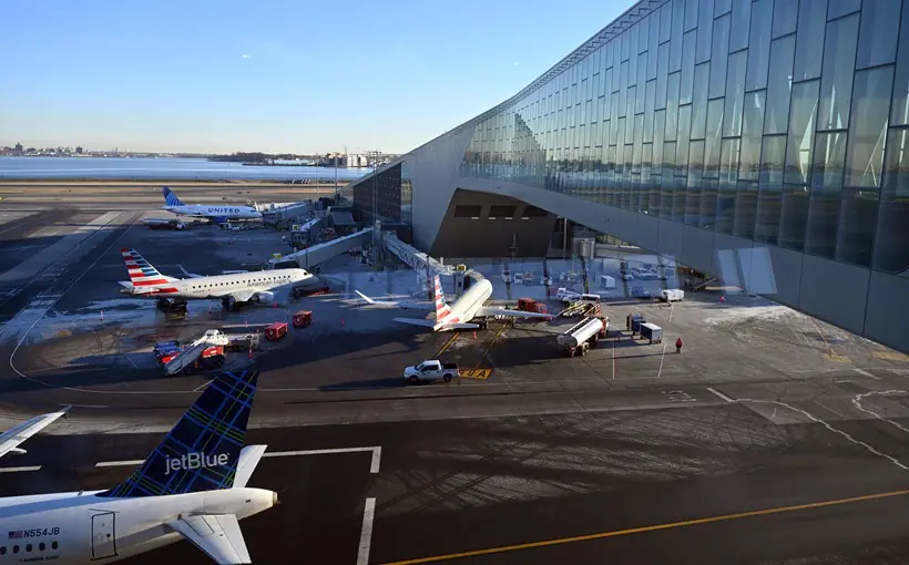 The 4-4-billion Terminal B at LaGuardia Airport has now reached completion