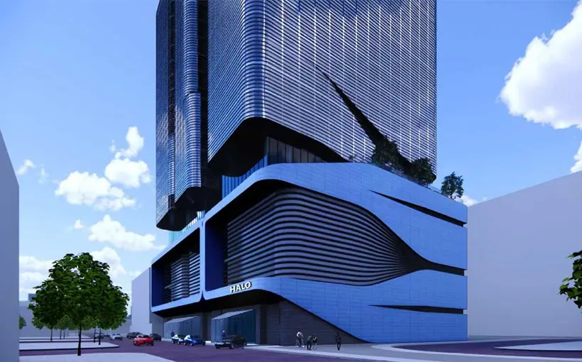 The Halo will be the tallest building in Newark, NJ when completed.