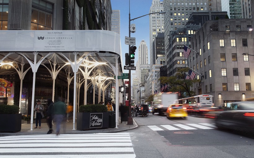 Scaffolding alternative Urban Umbrella, with 100 installations across New York City, has raised $6.5 million in venture debt