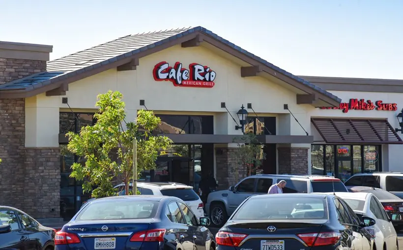 CA Cafe Rio Highland Village Shopping Center Fontana