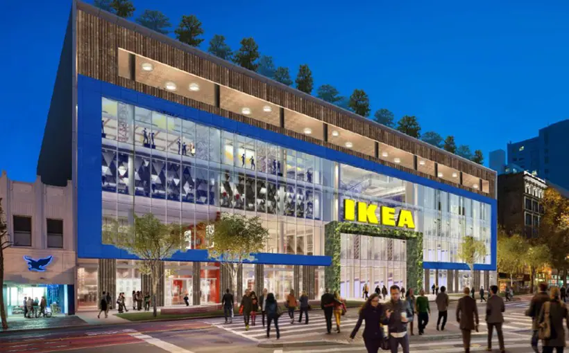 IKEA retail mega center