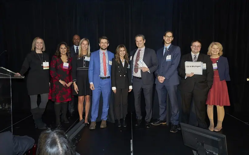 150 North Michigan Ave. was the 2022 BOMA Chicago TOBY Award winner in the category of500,000 to 1 million square feet