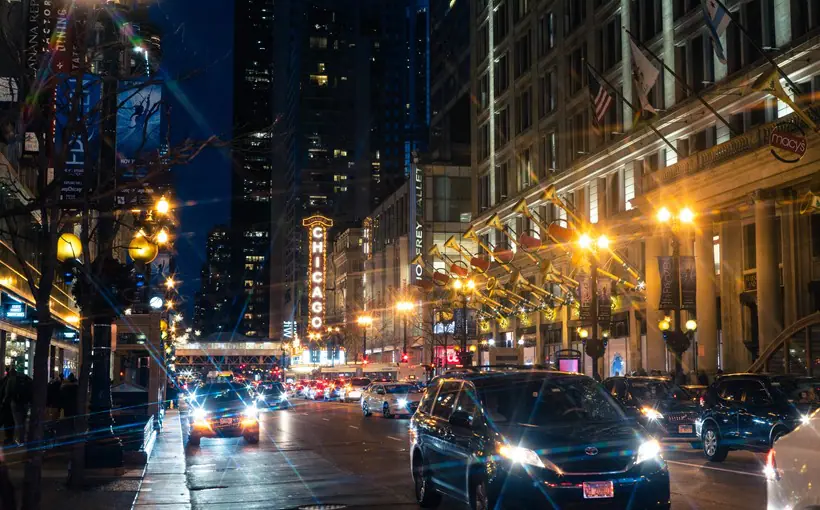 An Omicron surge and cold weather didn't cause a drop in Chicago Loop traffic metrics during January 2022