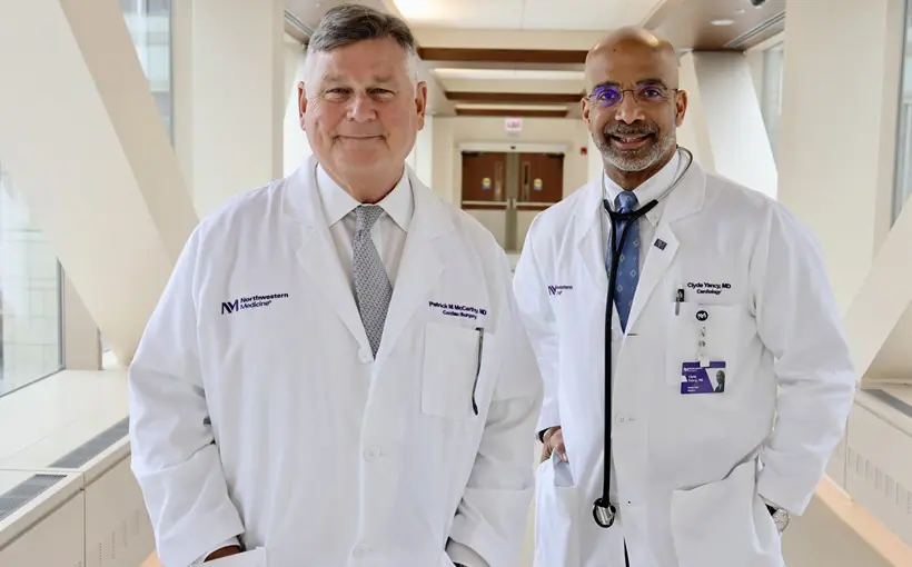 Chicago Patrick McCarthy MD Clyde Yancy MD Northwestern Medicine