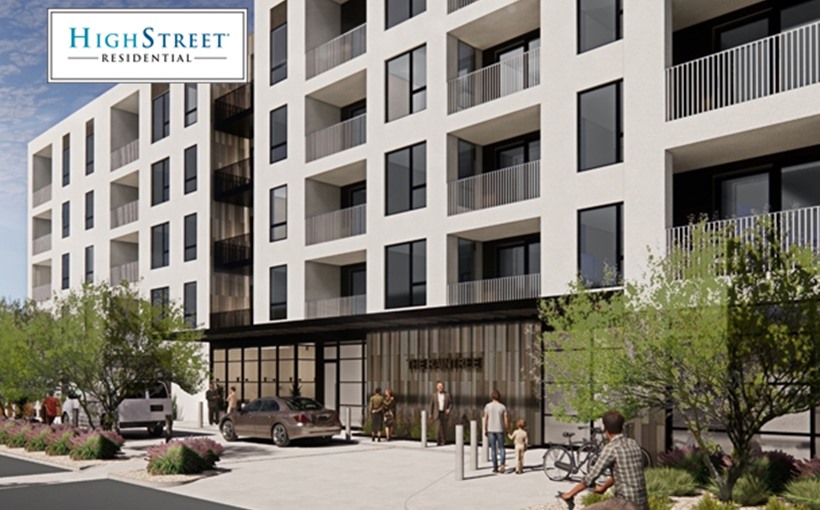 High Street Residential and PGIM Real Estate launched the multifamily component of the Raintree mixed-use in Scottsdale