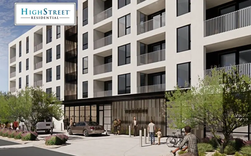 High Street Residential and PGIM Real Estate launched the multifamily component of the Raintree mixed-use in Scottsdale