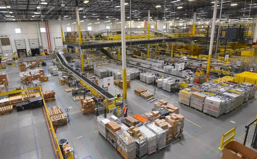 Example Amazon Fulfillment Center