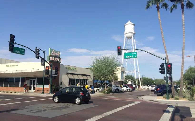 Heritage District in Gilbert, Ariz.