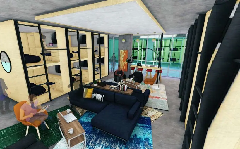 sleeping pods Elsey Partners