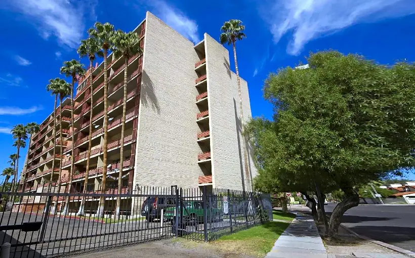 Redondo Towers in Tucson, Ariz., that will be renamed after its sale.