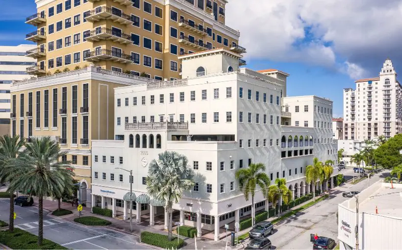 Westside Capital Group has paid $14 million for an eight-story boutique office building Coral Gables, FL.